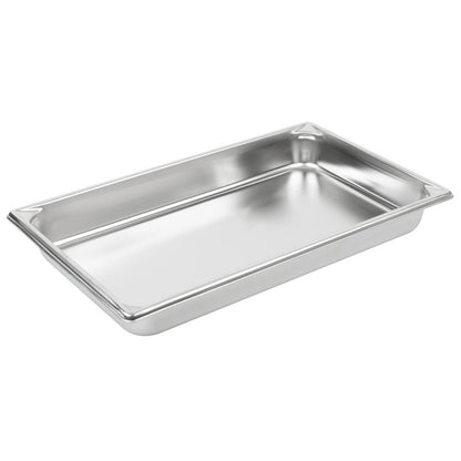 Contenedor Gastronomico Acero Inoxidable GN 1/1 x 6.5 Cm