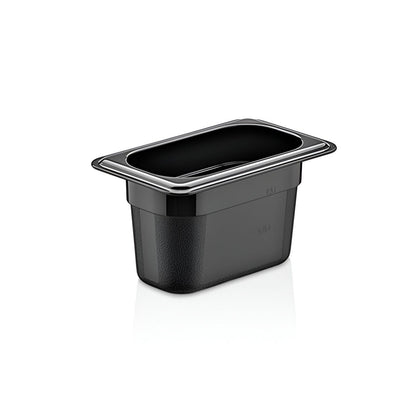 Contenedor Gn Policarbonato Negro 1/9x10 Cm