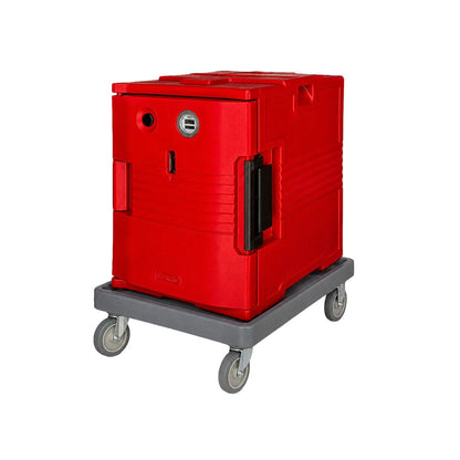 Pack Contenedor Calefaccionado Isotérmico Eléctrico UPC400 con Carro de Transporte JDP