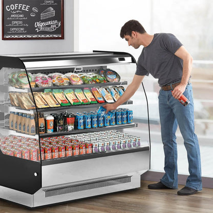 Vitrina Refrigerada Abierta 130x74x138Cm Norkalt