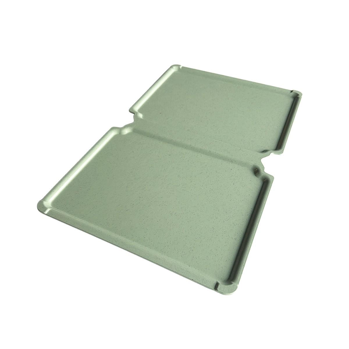 Bandeja Para Paciente 35,5 X 53 Cm Verde