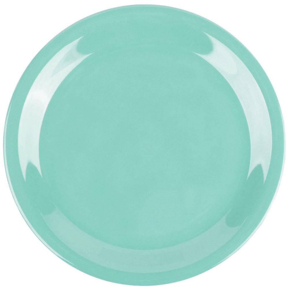 SET 3 PLATO MELAMINA VERDE 16.5 cm