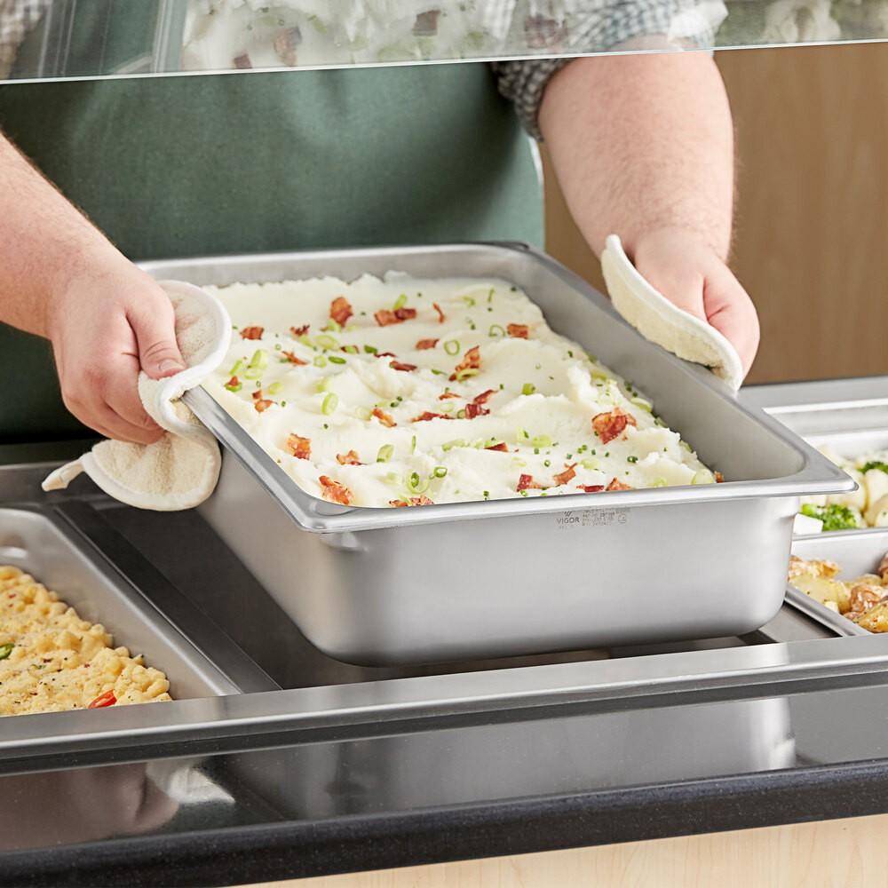 Contenedor Gastronómico Acero Inoxidable GN 1/1x10 Cm Linea Premium