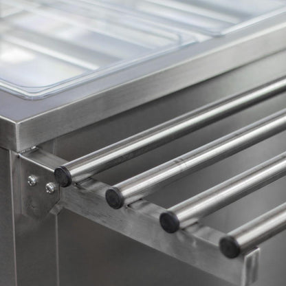 Modulo Salad Bar Refrigerado 4 Deposito