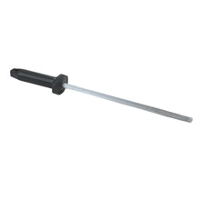 Astil / Afilador De Cuchillo Negro 30 Cm Mango Negro Línea Durafio