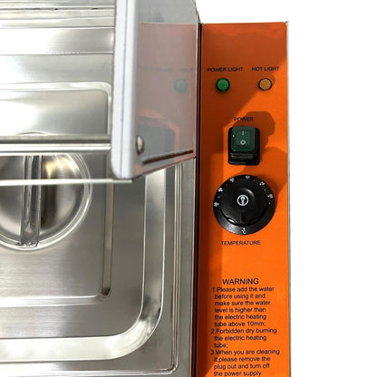 Baño María Sobremesa C/Vidrio 5 Gn 1/2 EHBM5 Volter