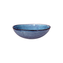 Set 6 Bowl Redondo Ceramica Azul 18X5 Cm Linea Efes