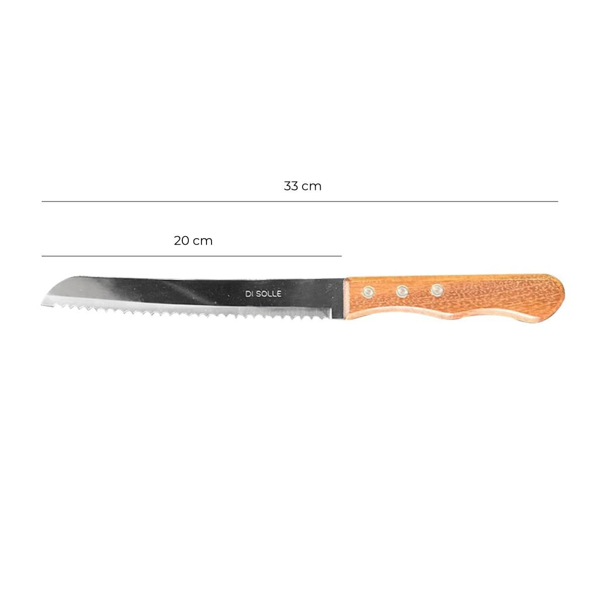Cuchillo Pan Línea 20 Cm Tradicional