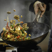 Wok De Hierro Cóncavo Con Mango 32 Cm