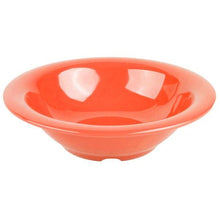 Set De 6 PLATOS NARANJAS HONDO SOPA 18 x 4 cm