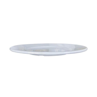 Plato De Policarbonato Blanco 19 Cm