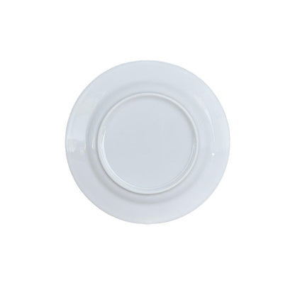 Set 6 Platos Porcelana Borde Ancho 15 Cms Línea Padua