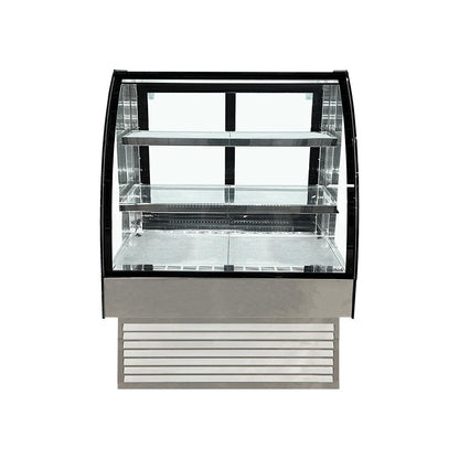 Vitrina Pastelera Curva Linea Market 700X700X1200 Norkalt