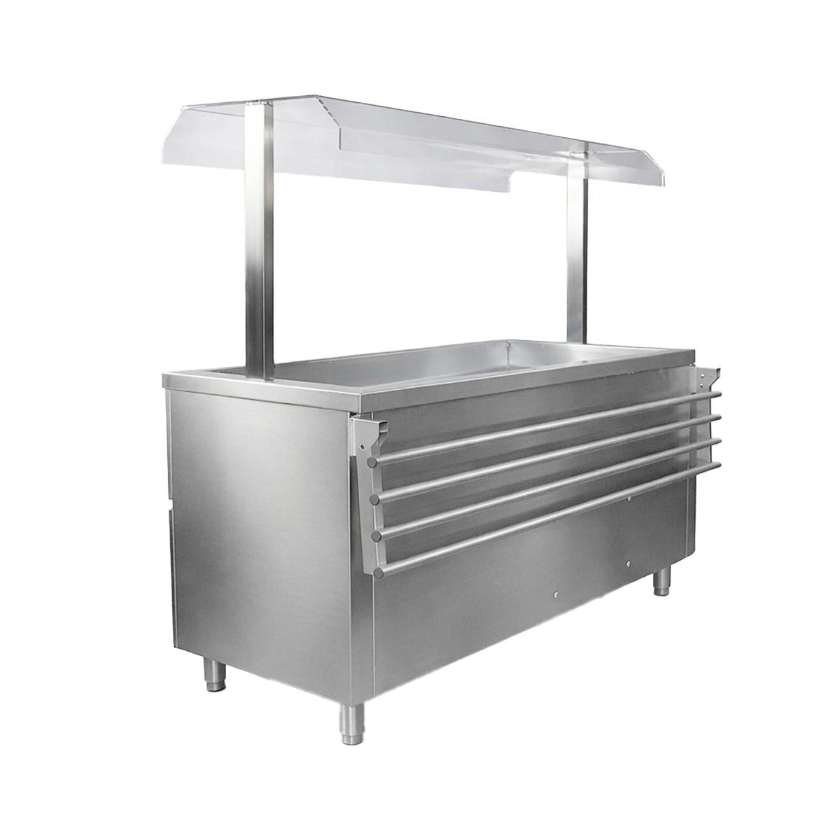 Modulo Salad Bar Refrigerado 4 Deposito