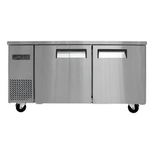 Mesón Refrigerado 2 Puertas 1500x600x800 Mm Norkalt