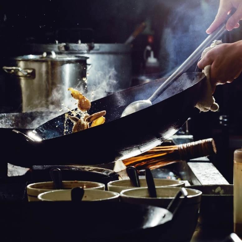 Wok Disco Hierro Negro Grueso 47 Cm