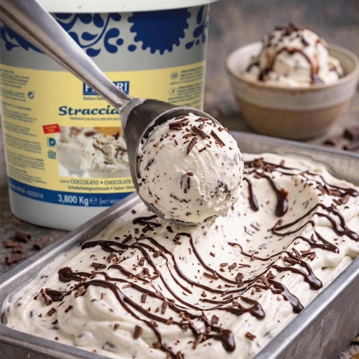 Balde Pasta Concetrada Stracciatella 3.8 Kg