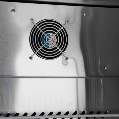 Salsera Refrigerada 3 Puertas Megatop Acero Inoxidable 185 Cm Norkalt