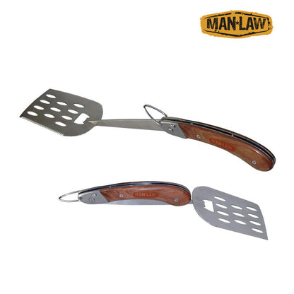 Espátula Retráctil Mango Madera