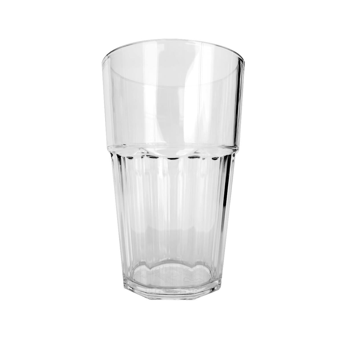 Set de 6 Vaso Policarbonato Transparente 300 Ml Linea Casablanca