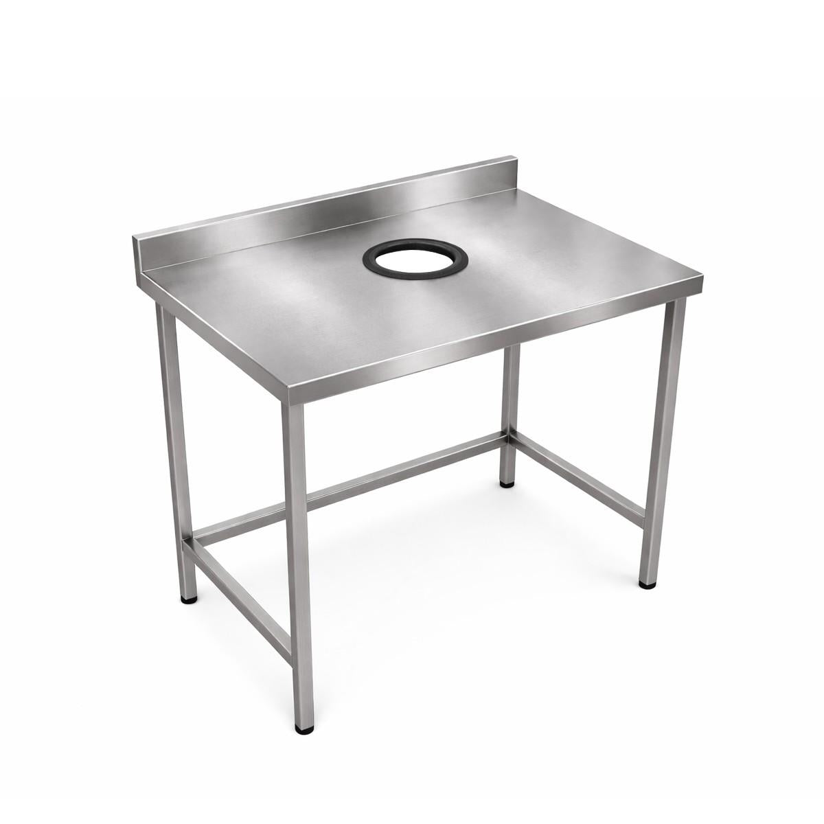 Mesón Desconche Acero Inoxidable 90x60x85 Cm
