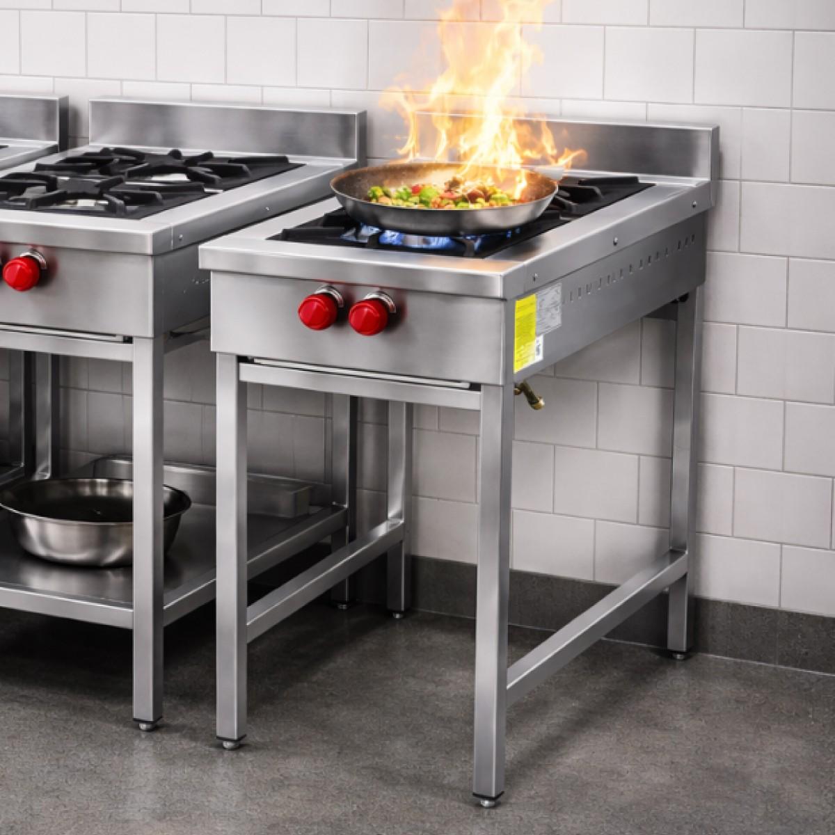 Anafe Industrial A Gas 2 Quemadores De 180 MM GLP