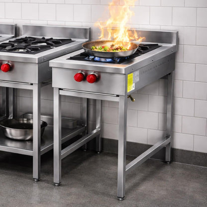 Anafe Industrial A Gas 2 Quemadores De 180 MM GLP