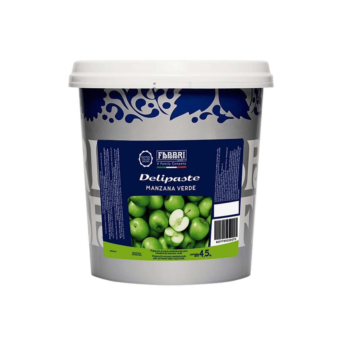 Balde Pasta Concetrada Manzana Verde 4.5 Kgs