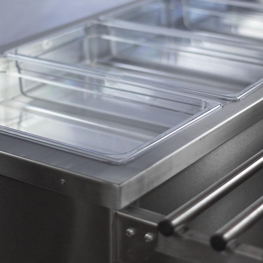 Modulo Salad Bar Refrigerado 4 Deposito