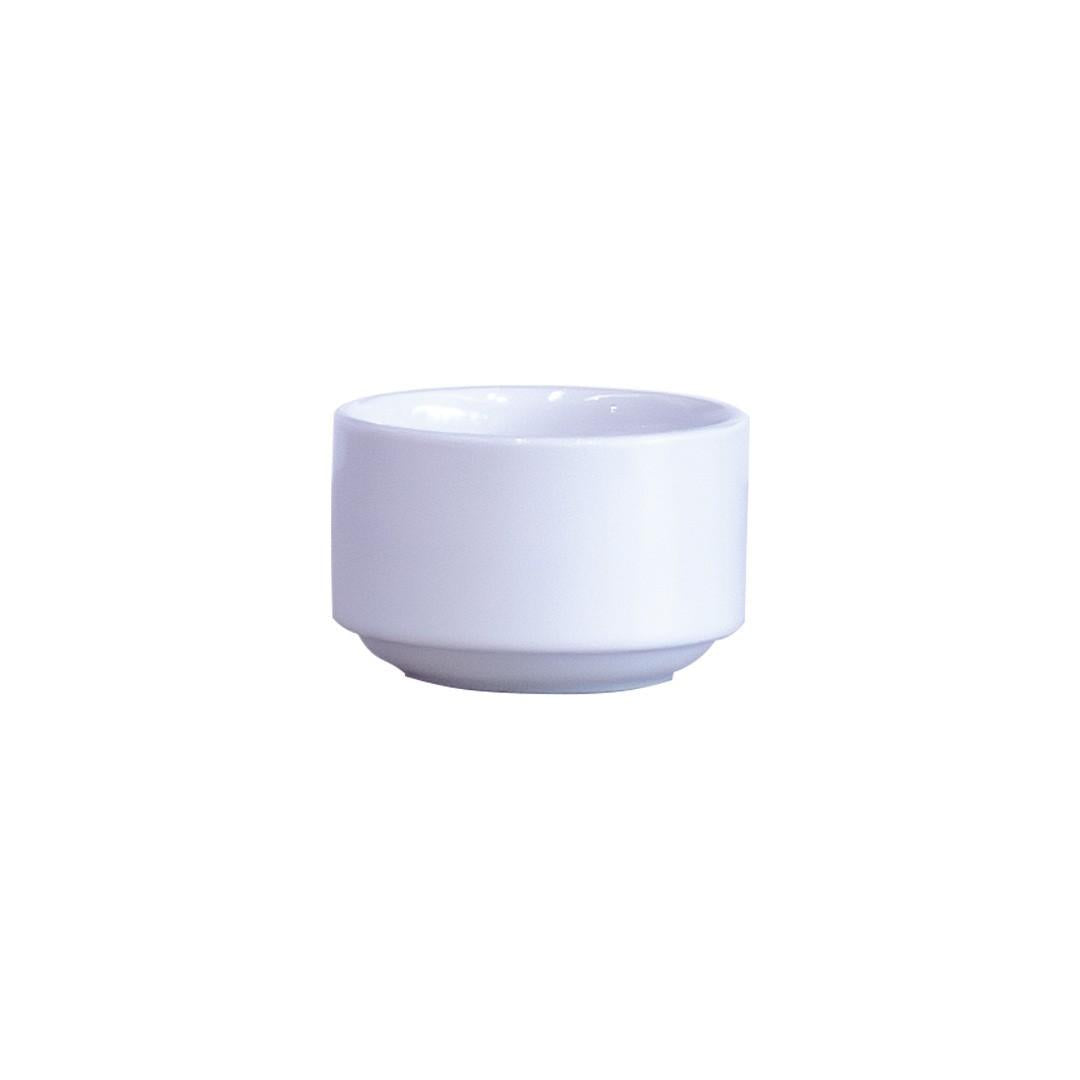 Pocillo Ramekín Liso 6x4 Cm Porcelana Linea Tower
