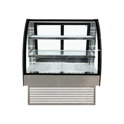 Vitrina Pastelera Curva Linea Market 900X700X1200 Norkalt