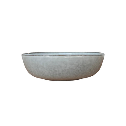 Set 6 Bowl Redondo Ceramica 19.5X5.7 Cm Gris Linea Oslo