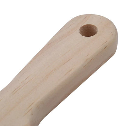 Plato Pizza Madera Con Mango 32.5Cm
