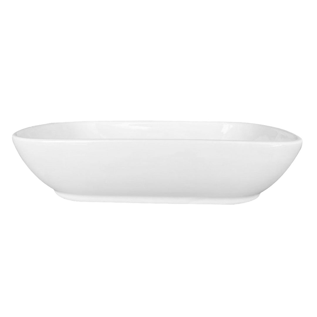 Plato Porcelana Rectangular 17x12.3x4 Cm Linea Tower