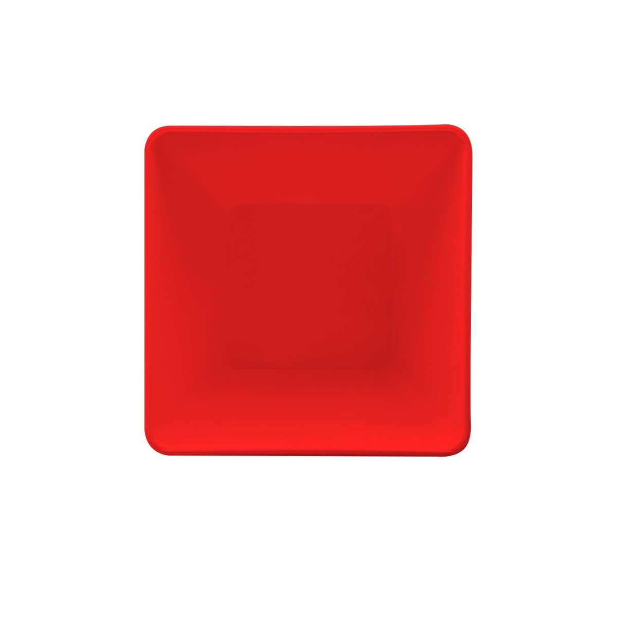 Pocillo Cónico Cuadrado Rojo 11 Cm