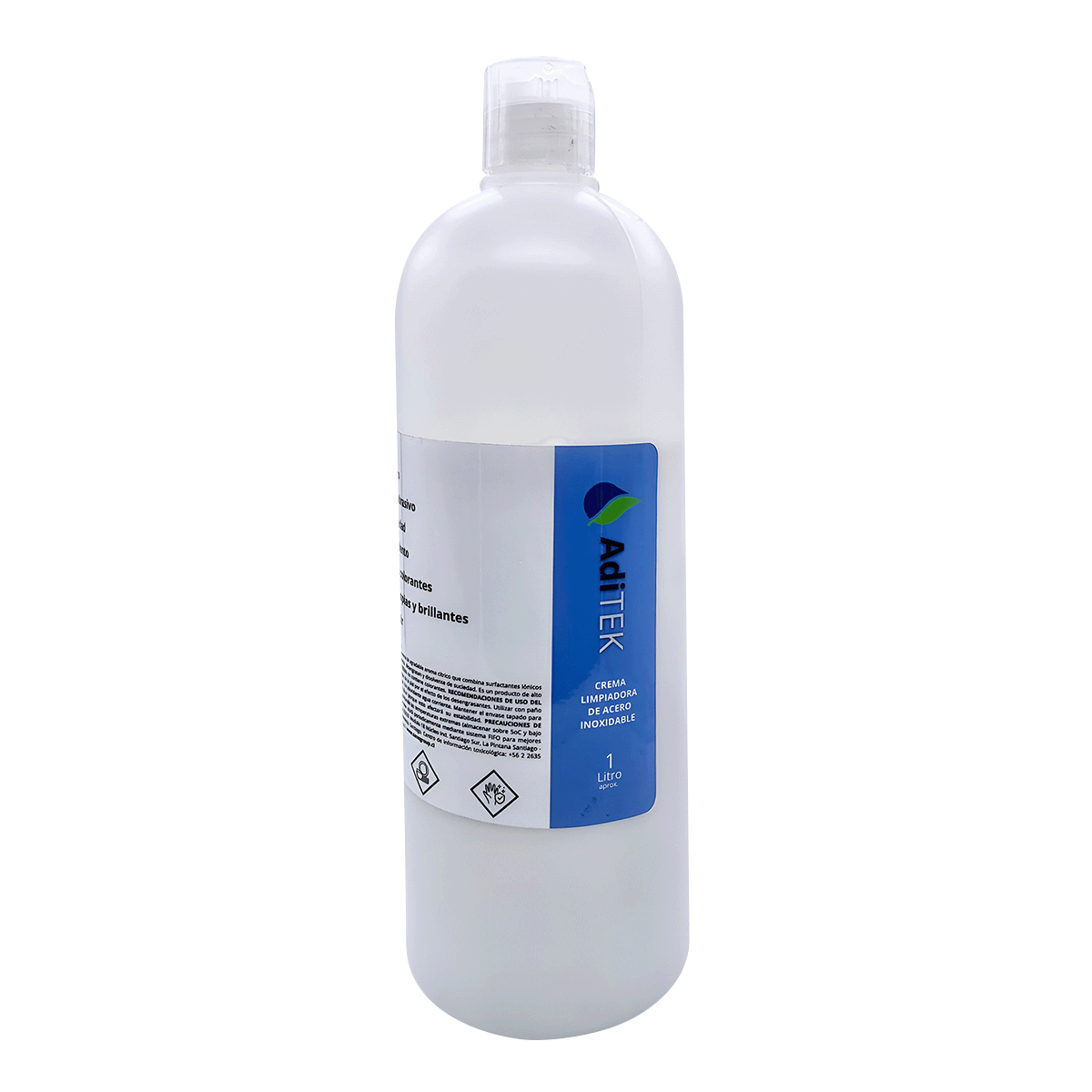 Recarga Abrillantador de Acero Inoxidable Aditek 1 Litro
