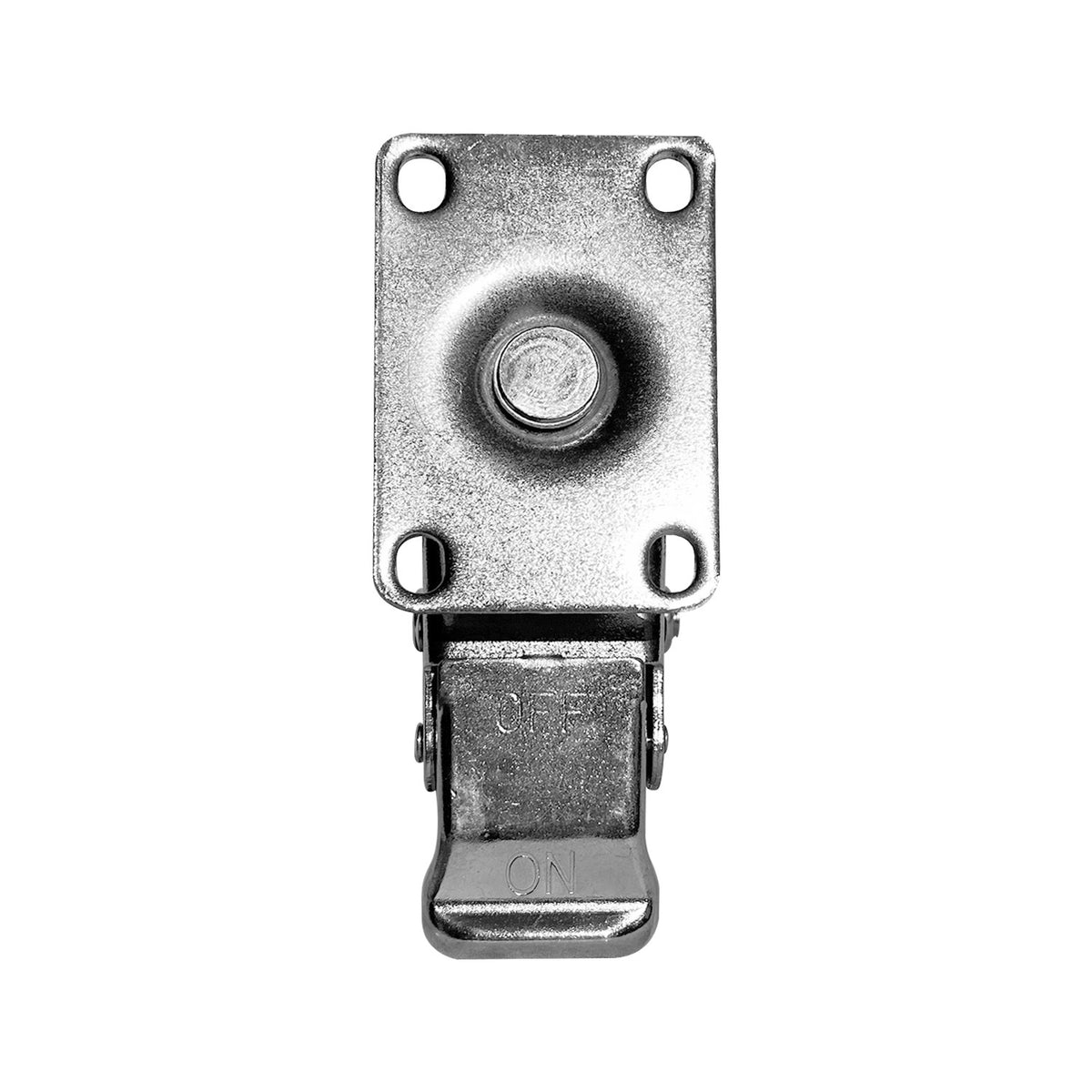 Rueda Con Frenos Acero 4" x 100 Mm.