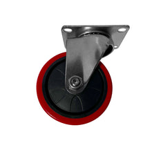 Rueda Giratoria Acero 4" x 100 Mm.