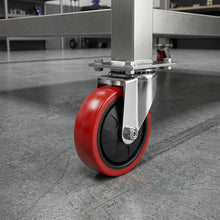 Rueda Giratoria Acero 4" x 100 Mm.