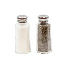 Salero y Pimentero De Vidrio 2 Oz