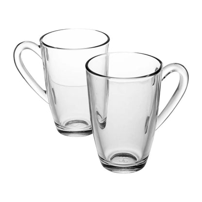 SET 2 TAZA DE VIDRIO 325 CC LINEA ACUA