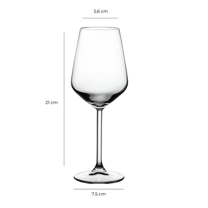 Set 6 Copas Vino Blanco 350 Cc Allegra
