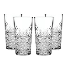 Set De 4 Vasos Refresco 470 Cc Linea Timeless