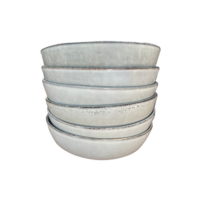 Set Vajilla 18 Piezas Cerámica Gris Linea Oslo