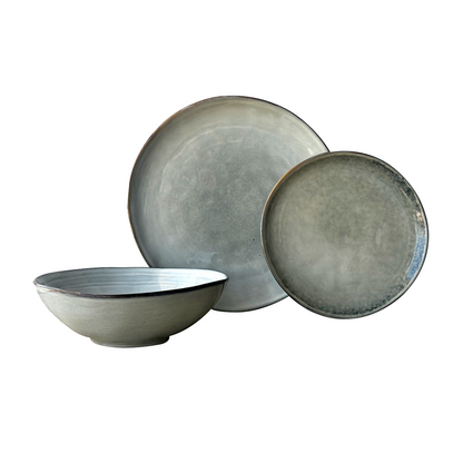 Set Vajilla 18 Piezas Cerámica Línea Terra