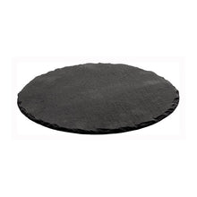 Tabla Piedra Pizarra Redonda 25X0.5 Cm