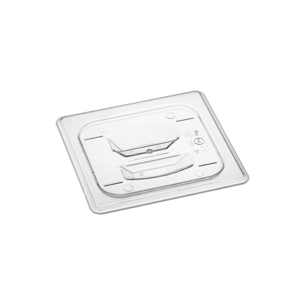 Tapa Con Aza Policarbonato Transparente Gn 1/6
