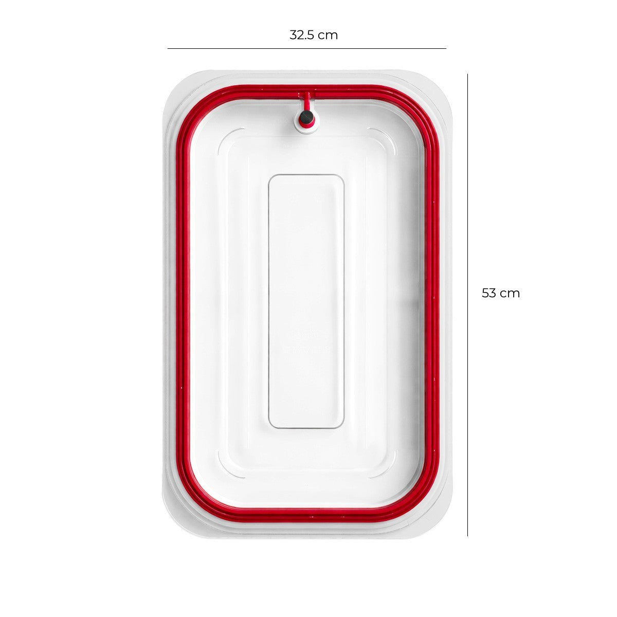 Tapa Contenedor Gastronomico Policarbonato GN 1/1 Con Silicona