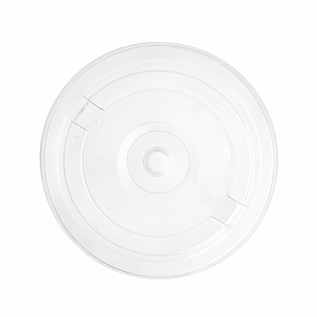 Tapa Cupula Redonda Transparente Policarboanto 21 Cms Para Plato