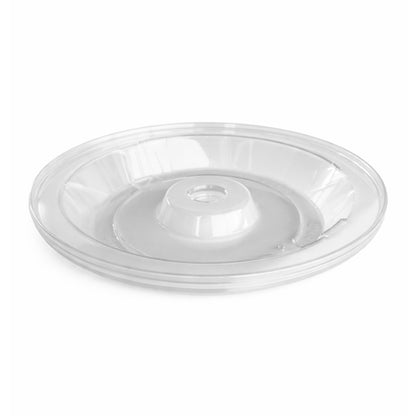 Tapa Cupula Redonda Transparente Policarboanto 21 Cms Para Plato
